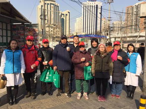 東方博大醫院紅紐帶服務隊走訪慰問弘善家園社區 紅袖標 志愿者